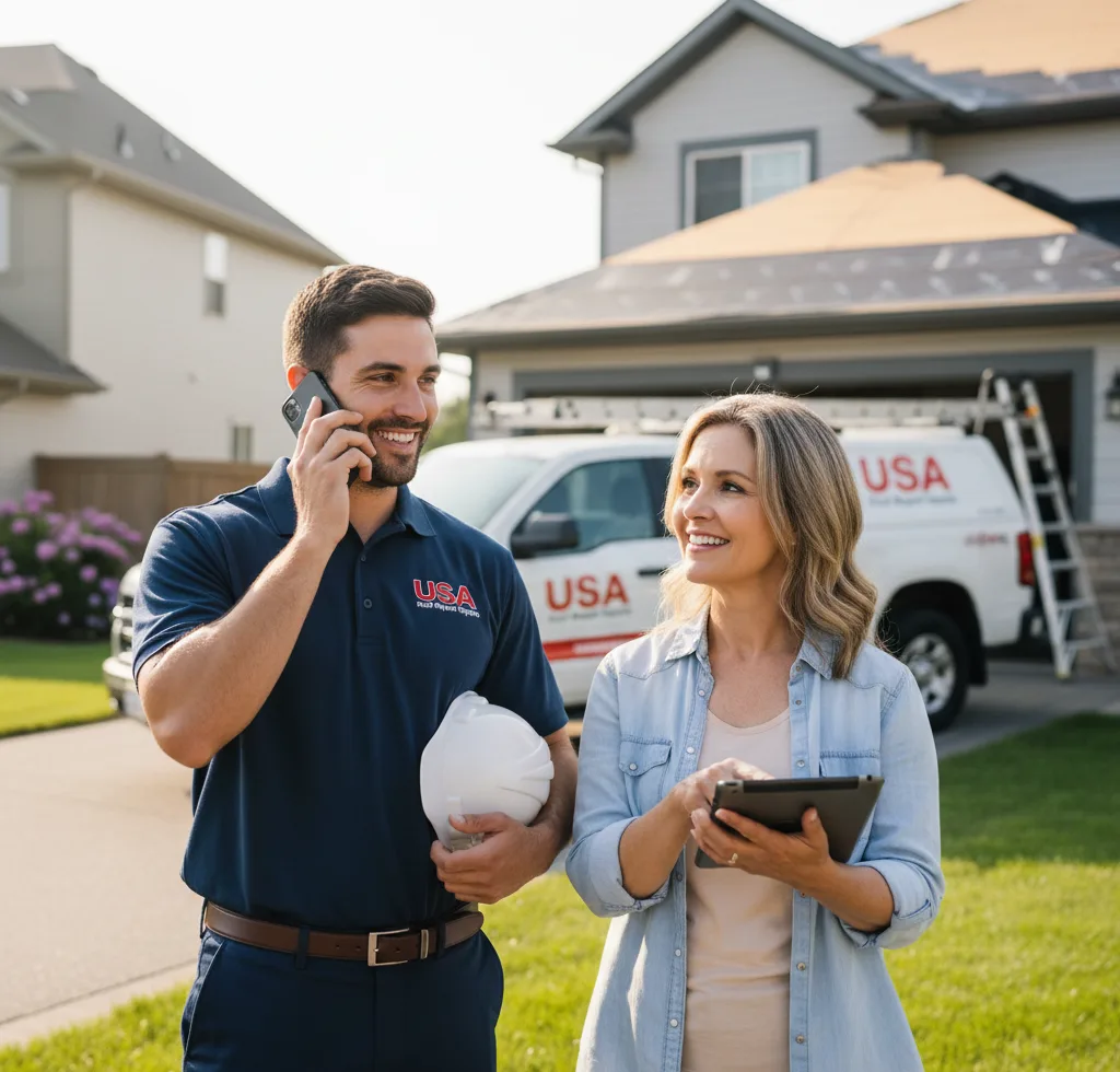 USA Roof Repair Experts customer support in Illinois City
